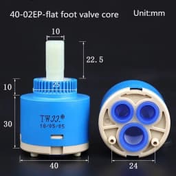 Tap Mixer High Spool Valve 25 MM/35 MM/40 MM Taps Accessories Ceramic Cartridge Faucet Cartridge Mixer Kitchen Bath Basin Shower