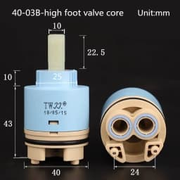 Tap Mixer High Spool Valve 25 MM/35 MM/40 MM Taps Accessories Ceramic Cartridge Faucet Cartridge Mixer Kitchen Bath Basin Shower