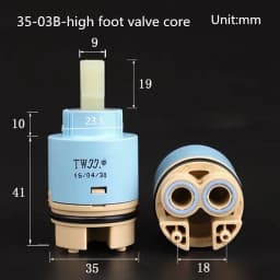 Tap Mixer High Spool Valve 25 MM/35 MM/40 MM Taps Accessories Ceramic Cartridge Faucet Cartridge Mixer Kitchen Bath Basin Shower
