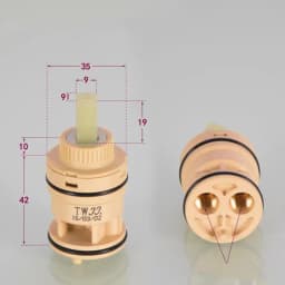 Tap Mixer High Spool Valve 25 MM/35 MM/40 MM Taps Accessories Ceramic Cartridge Faucet Cartridge Mixer Kitchen Bath Basin Shower