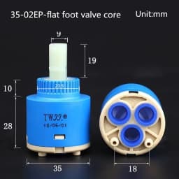 Tap Mixer High Spool Valve 25 MM/35 MM/40 MM Taps Accessories Ceramic Cartridge Faucet Cartridge Mixer Kitchen Bath Basin Shower
