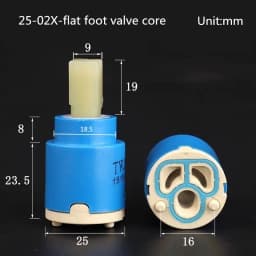 Tap Mixer High Spool Valve 25 MM/35 MM/40 MM Taps Accessories Ceramic Cartridge Faucet Cartridge Mixer Kitchen Bath Basin Shower