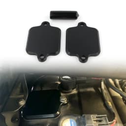 Motorcycle Smog Block Off Plate Cover CNC Aluminum Fit For Kawasaki ZX6R ZX-6R ZX6RR 636 ZX-10R ZX-14R Concours 14 Z800 Z1000