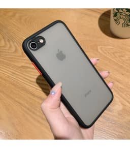 The New Anti-drop 2 in 1 Case For iphone SE 2020 Phone Case for iphone 7 8 SE2 2020 2022 Frosted Fine Pore Skin Protection Cases