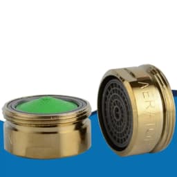 1PC 24mmThreaded Brass ABS Golden Aerator Faucet Bubbler Sprayer Water Saving Filter Faucet Nozzle Polished Filter for Kitchen