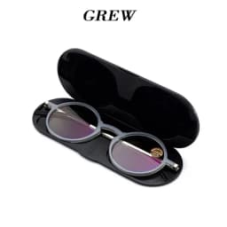 Sighttoo Ultra-Thin Portable TR90 Presbyopic Eyeglass With Magnetic Case Men Women Space Aluminum Anti Blue- Reading Glasses