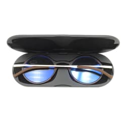 Sighttoo Ultra-Thin Portable TR90 Presbyopic Eyeglass With Magnetic Case Men Women Space Aluminum Anti Blue- Reading Glasses