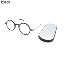 Sighttoo Ultra-Thin Portable TR90 Presbyopic Eyeglass With Magnetic Case Men Women Space Aluminum Anti Blue- Reading Glasses