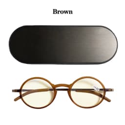 Sighttoo Ultra-Thin Portable TR90 Presbyopic Eyeglass With Magnetic Case Men Women Space Aluminum Anti Blue- Reading Glasses