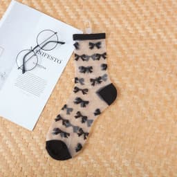 Sexy Lace Mesh Fishnet Socks Mixed Fiber Transparent Stretch Elasticity Ankle Net Yarn Thin Women Cool Socks 1pair=2pcs