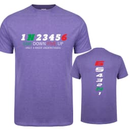 1N23456 Motorcycle Only A Biker Understands T Shirt Motorbike Tee Printed Race T-Shirt JL-153