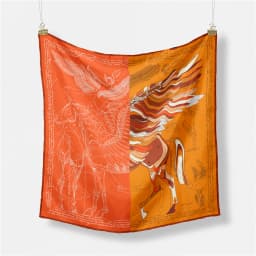 53cm Elephant Giraffe Zebra Square Scarf Brand Design Horse Luxury Silk Women Scarf Bandana Headband Fashion Hijab Neckerchief