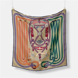 53cm Elephant Giraffe Zebra Square Scarf Brand Design Horse Luxury Silk Women Scarf Bandana Headband Fashion Hijab Neckerchief