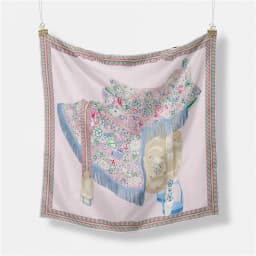 53cm Elephant Giraffe Zebra Square Scarf Brand Design Horse Luxury Silk Women Scarf Bandana Headband Fashion Hijab Neckerchief