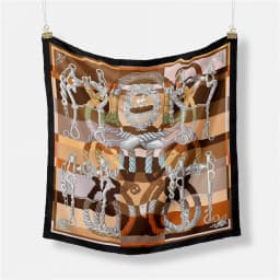 53cm Elephant Giraffe Zebra Square Scarf Brand Design Horse Luxury Silk Women Scarf Bandana Headband Fashion Hijab Neckerchief