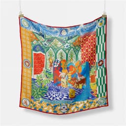 53cm Elephant Giraffe Zebra Square Scarf Brand Design Horse Luxury Silk Women Scarf Bandana Headband Fashion Hijab Neckerchief