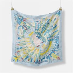 53cm Elephant Giraffe Zebra Square Scarf Brand Design Horse Luxury Silk Women Scarf Bandana Headband Fashion Hijab Neckerchief