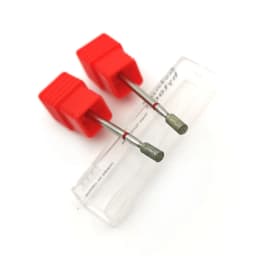 HYTOOS Fine Grit Russian Cuticle Bit Barrel Diamond Nail Drill Bits Electric Manicure Drill Rotary Burr Nails Accessories