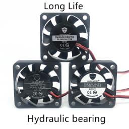 Fluid bearing Ball bearing Oil bearing DC5V 12V 24V 40mm 4cm 40x40x10mm for 3D Printer Graphics Card Cooling Fan 2pin 3PIN