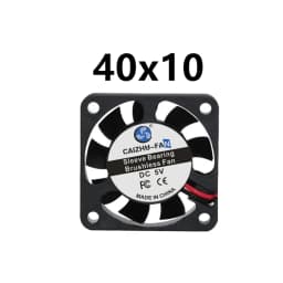Fluid bearing Ball bearing Oil bearing DC5V 12V 24V 40mm 4cm 40x40x10mm for 3D Printer Graphics Card Cooling Fan 2pin 3PIN
