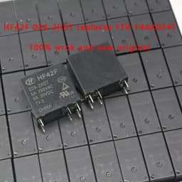 10PCS HF42F 024-2HST ( Replaces of FTR-F4AK024T F4AK024T ) 24V DC 5A 250VAC 5A 30VDC POWER RELAY 2 POLE 5A TV-3 HF42F-024-2HST