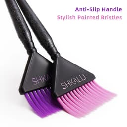 SHKALLI Professional Tint Brush for Salon Hair Dye Wider Soft Bristles Hair Brush Hair Dyeing Tools