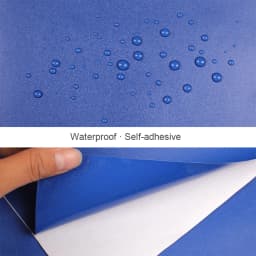 PVC Pure Color Matte Wallpaper Self-Adhesive Bedroom Waterproof Moistureproof Sticker Furniture Desktop Cabinet Renovation Film