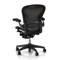 Lumbar Support Pad Replacement for Herman Miller Classic Aeron Office Home Chair Graphite/Black Smoke/Grey Color Size A B C