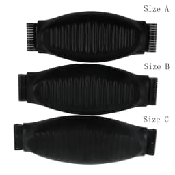 Lumbar Support Pad Replacement for Herman Miller Classic Aeron Office Home Chair Graphite/Black Smoke/Grey Color Size A B C