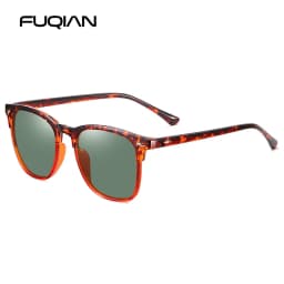 Fashion Square Polarized Sunglasses Men Women Classic Rivet Sun Glasses For Male High Quality Anti-glare Driving Shades