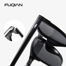 Fashion Square Polarized Sunglasses Men Women Classic Rivet Sun Glasses For Male High Quality Anti-glare Driving Shades
