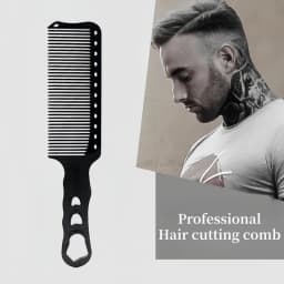 1Pc Men's Hair Cutting Comb Anti-slip Anti-static Hairstylist Trimming Hair Comb Barber Shop Pro Hairdressing Hairbrush Y0724
