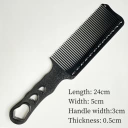 1Pc Men's Hair Cutting Comb Anti-slip Anti-static Hairstylist Trimming Hair Comb Barber Shop Pro Hairdressing Hairbrush Y0724