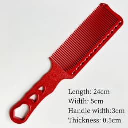 1Pc Men's Hair Cutting Comb Anti-slip Anti-static Hairstylist Trimming Hair Comb Barber Shop Pro Hairdressing Hairbrush Y0724