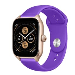 20mm/22mm Silicone Band For Amazfit GTS 3/2/2e/GTS2 Mini/GTR 42mm/47mm/GTR 3/3 Pro/2/2e Sport Watch Bracelet Amazfit Bip 6 Strap