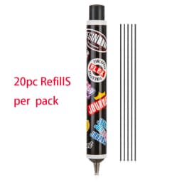DELI High Quality Full Metal Mechanical Pencil 0.5/0.7 Lapices For Professional PaintingAnd Writing School Supplies