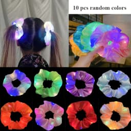 Luminous Cat Ears LED Hair Band Kawaii Accessories Cosplay Supplies Glowing Colorful Headband For Birthday Christmas