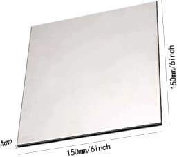 1pcs 0.3mm- 4mm  Thickness Titanium Ti Plate Sheet 100X100/100X150/150X150/200X200 with High Hardness