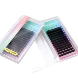 FAIRYTIS 12 Rows YY Shape C D CC DD Curl Individual Eyelash Extensions Hand Made Soft Natural False Eyelashes Extension Y Lashes