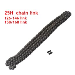 25H Chain with Spare Master Link 47cc 49cc 2 Stroke Engine ATV Quad Go Kart Dirt Pocket Mini Motor Bike Motorcycle Section144