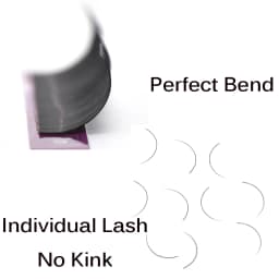I Beauty 0.07mm Thickness SS Bend Eyelash Extension Premium Real Mink Eyelashes CC D Curl IBeauty Volume Lash Original IB Korea