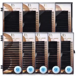 I Beauty 0.07mm Thickness SS Bend Eyelash Extension Premium Real Mink Eyelashes CC D Curl IBeauty Volume Lash Original IB Korea