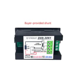 LCD 4 in 1 DC Power Energy Meter Monitor Voltmeter Ammeter DC14.00-600.0V 20A/50A/100A Volt Amp Watt KWH Monitor