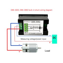 LCD 4 in 1 DC Power Energy Meter Monitor Voltmeter Ammeter DC14.00-600.0V 20A/50A/100A Volt Amp Watt KWH Monitor