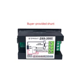 LCD 4 in 1 DC Power Energy Meter Monitor Voltmeter Ammeter DC14.00-600.0V 20A/50A/100A Volt Amp Watt KWH Monitor