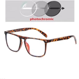 Blue Light Blocking Square Myopia Glasses Finished Unisex Retro Black Frame Student Prescription Spectacles 0 -0.5 -0.75 To -6.0