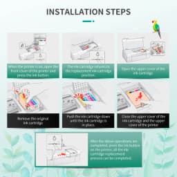 Ink Garden For Epson T1281 Ink Cartridge For Epson SX125 SX130 SX235W SX420W SX440W SX430W SX425W SX435W SX438 SX445W BX305F