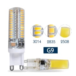 6pcs/lot LED G9 Lamp AC220V 6W 7W 9W 10W 12W Led Bulb SMD 2835 3014 2508 Led G9 Light Replace 20W/30W/40W/50W Halogen Lamp Light