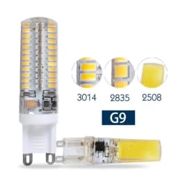6pcs/lot LED G9 Lamp AC220V 6W 7W 9W 10W 12W Led Bulb SMD 2835 3014 2508 Led G9 Light Replace 20W/30W/40W/50W Halogen Lamp Light