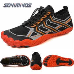 Unisex Swimming Water Shoes Men Barefoot Outdoor Beach Sandals Upstream Aqua Shoes Plus Size Nonslip River Sea Diving Sneakers